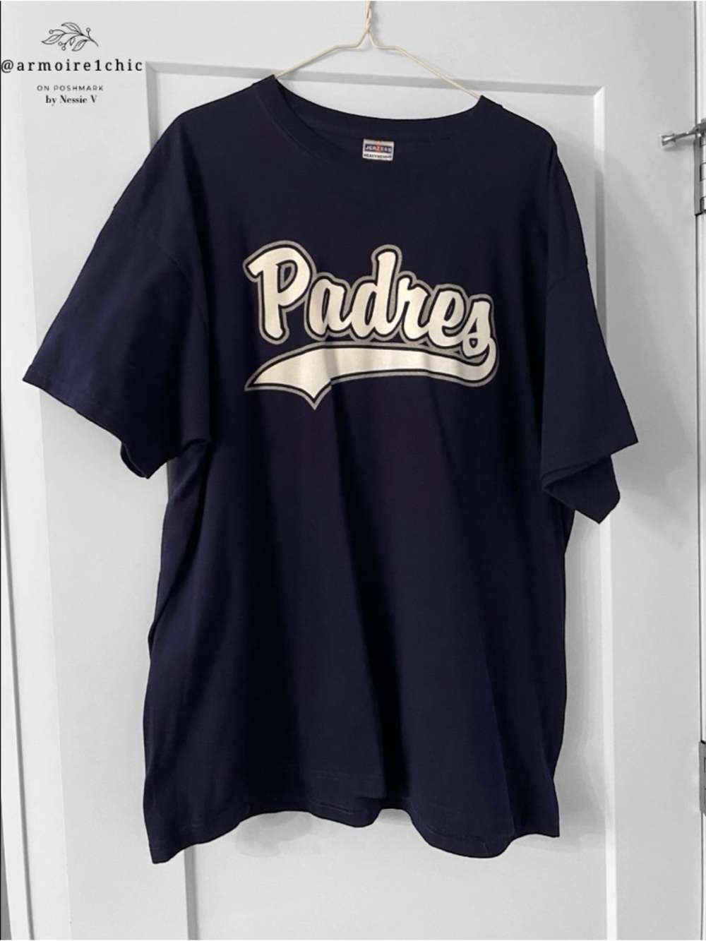 PADRES | Navy Baseball Graphic T-Shirt | Men’s Size XXL - Picture 11 of 11